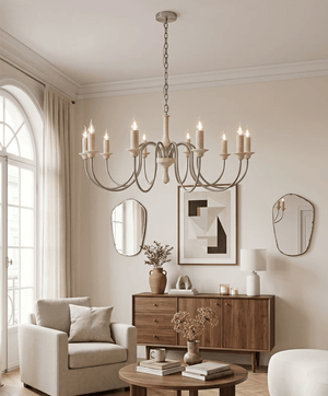 Veyrane Travertine Chandelier