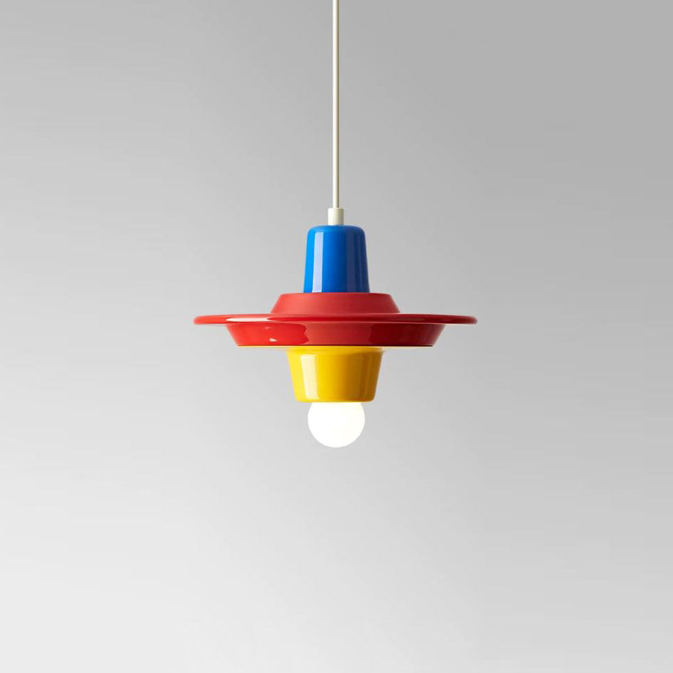 Vibello Pop Pendant Light — Blue / Red / Yellow