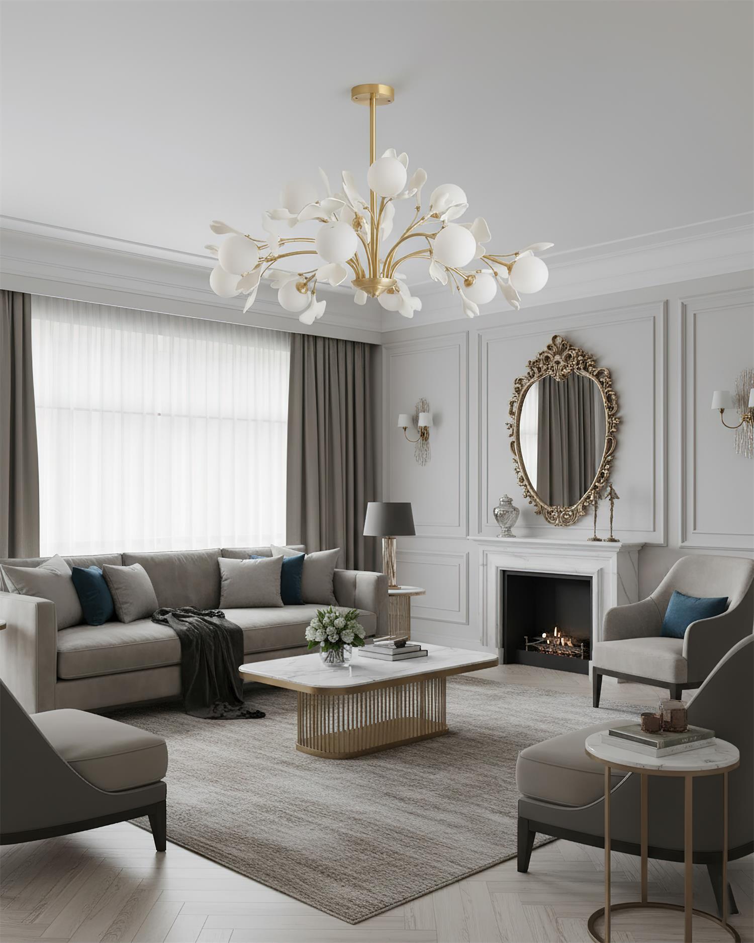 Vico Gingko Chandelier