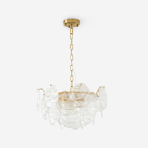 Lámpara Colgante Disc Victorian Glass