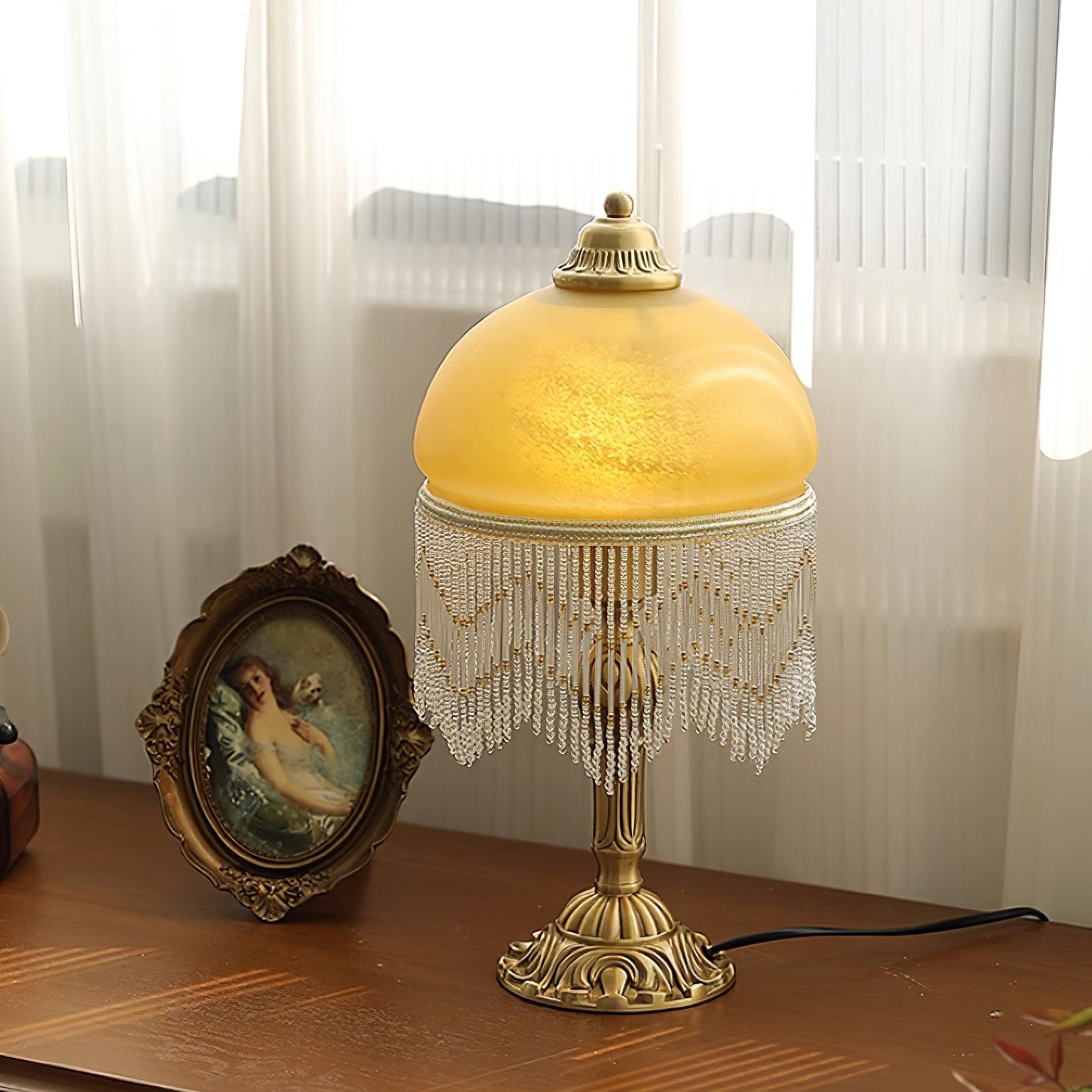 Vili Tassel Table Lamp 7.8″- 15.7″ - Docos
