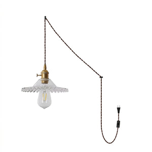 Vines Plug In Pendant Light