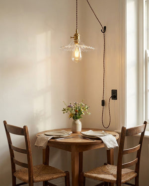 Vines Plug In Pendant Light