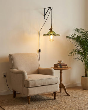 Vines Plug In Pendant Light