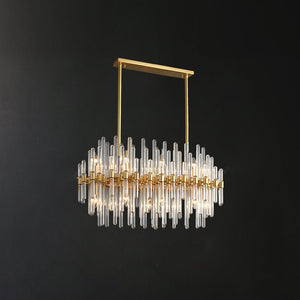 Vintage Antique Brass Chandelier
