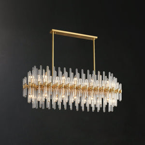 Vintage Antique Brass Chandelier