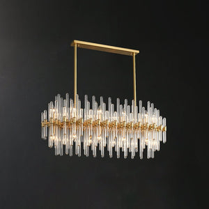 Vintage Antique Brass Chandelier