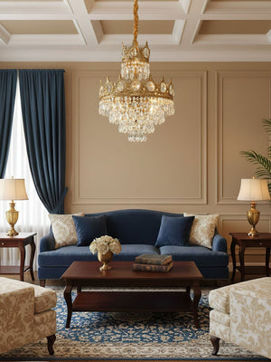 Vintage Crystal Chandelier