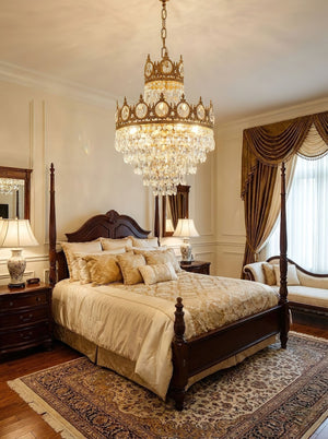 Vintage Crystal Chandelier