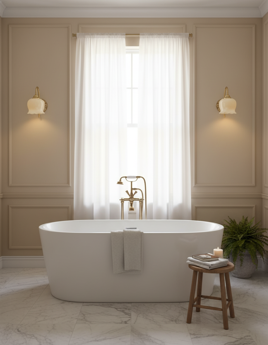 مصباح حائط عتيق ميا 5.5 بوصة - 9.8 بوصة