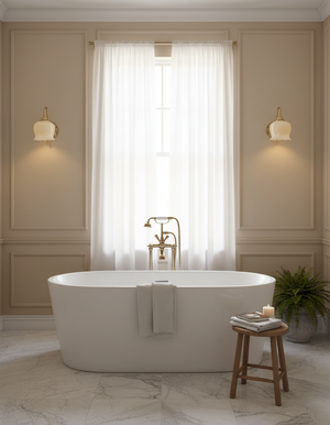 مصباح حائط عتيق ميا 5.5 بوصة - 9.8 بوصة