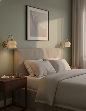 مصباح حائط عتيق ميا 5.5 بوصة - 9.8 بوصة