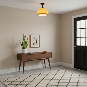 مصباح سقف مورانو عتيق 12.9 بوصة