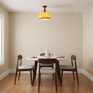 مصباح سقف مورانو عتيق 12.9 بوصة