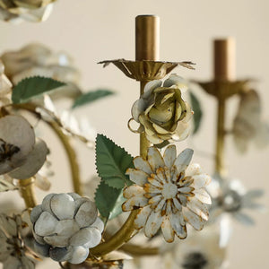 Vintage Floral Chandelier