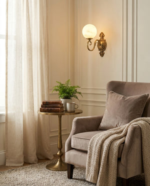 Vintarose Alabaster Wall Sconce