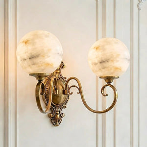 Vintarose Alabaster Wall Sconce