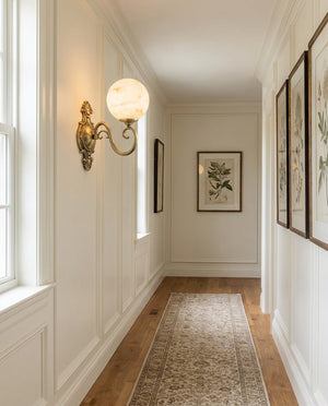 Vintarose Alabaster Wall Sconce