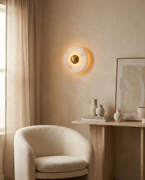 Viola Alabaster Wall Sconce