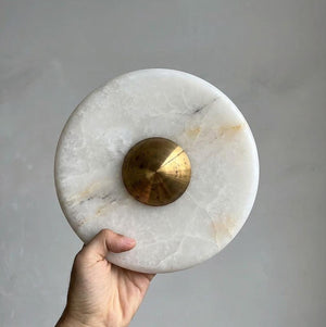 Viola Alabaster Wall Sconce