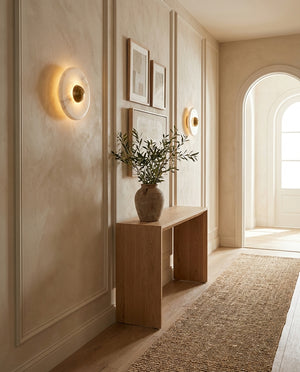 Viola Alabaster Wall Sconce