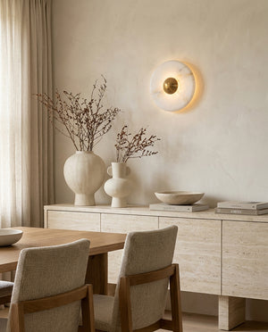 Viola Alabaster Wall Sconce