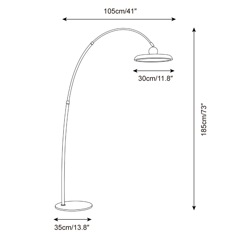 Vionaro Floor Lamp — Dimension drawings 1