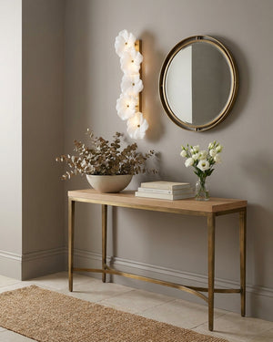 Virelle Alabaster Wall Sconce