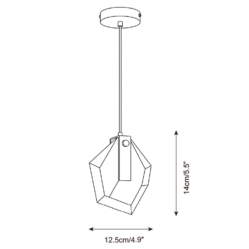 Viremont Pendant Lamp — Dimension drawings 1