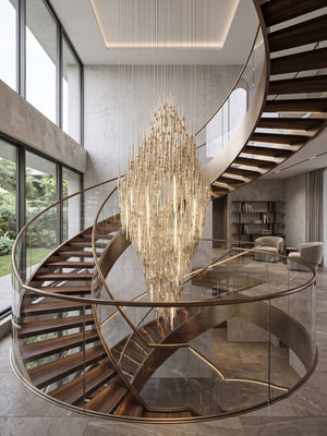 Vitara Glass Drop Chandelier