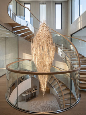 Vitara Glass Drop Chandelier