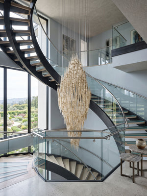 Vitara Glass Drop Chandelier