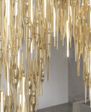 Vitara Glass Drop Chandelier