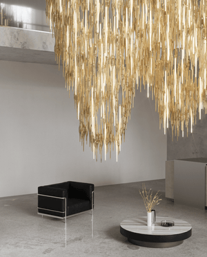 Vitara Glass Drop Chandelier