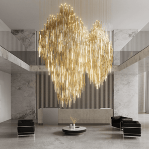 Vitara Glass Drop Chandelier