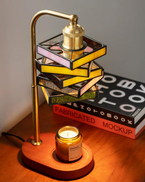 Vitrail Candle Warmer Lamp