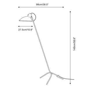 Vivid Curve Floor Lamp