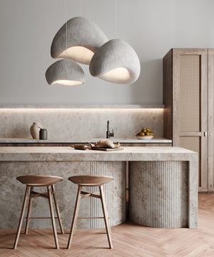 Zenra Wabi-Sabi Organic Chandelier
