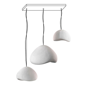 Zenra Wabi-Sabi Organic Chandelier