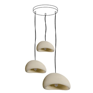 Zenra Wabi-Sabi Organic Chandelier