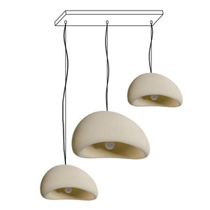 Zenra Wabi-Sabi Organic Chandelier