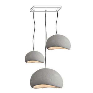 Zenra Wabi-Sabi Organic Chandelier