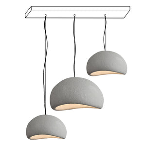 Zenra Wabi-Sabi Organic Chandelier