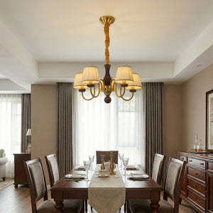 Walden Pleat Chandelier