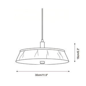 Walnette Pendant Light
