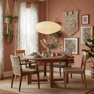 Washi Paper Swag Pendant Light