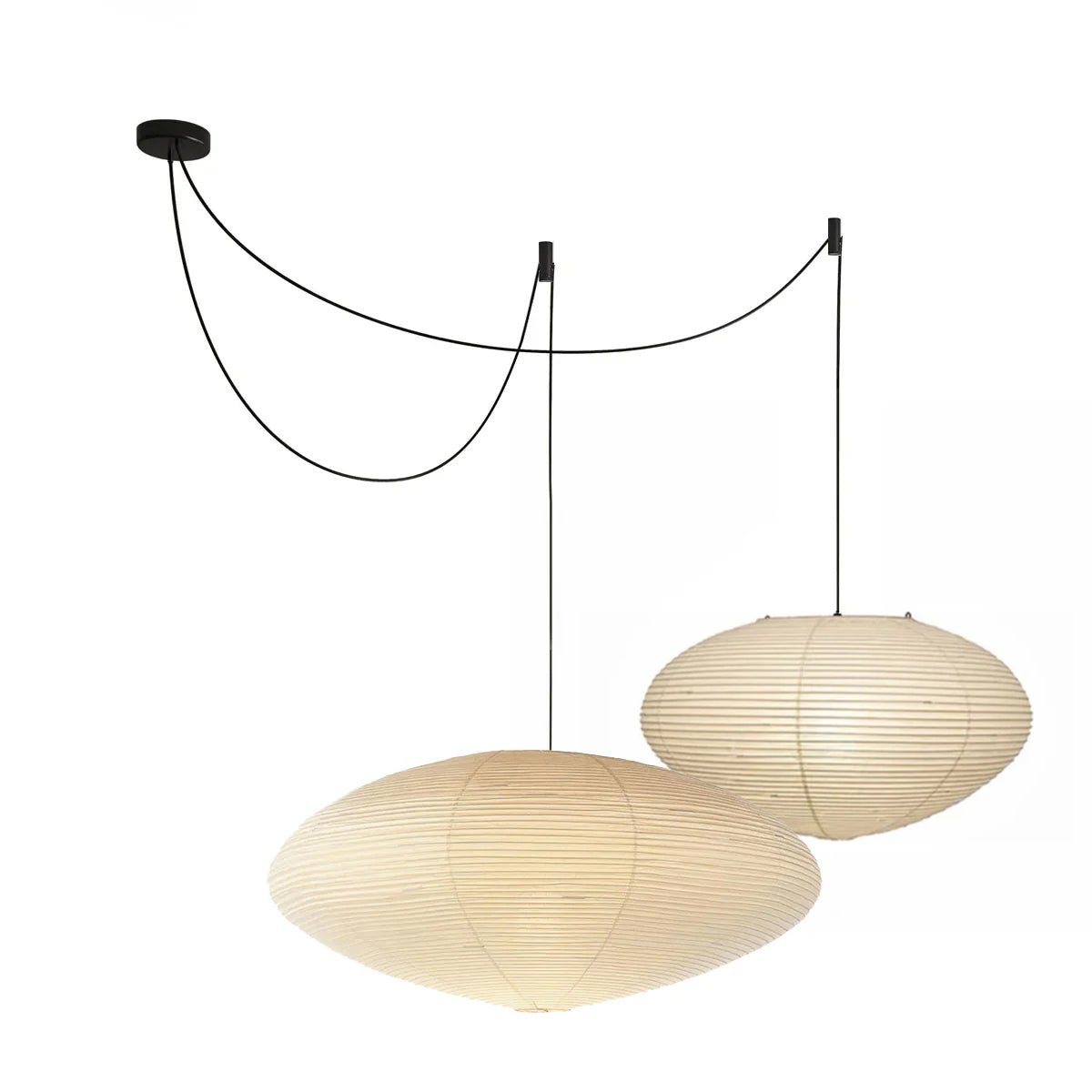 Washi Paper Pendant Light – detail 25