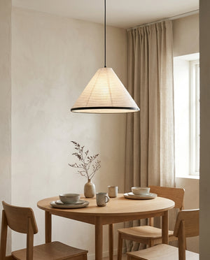 Washi Paper Pyramid Pendant Light
