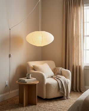 Washi Paper Swag Pendant Light