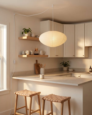 Washi Paper Swag Pendant Light